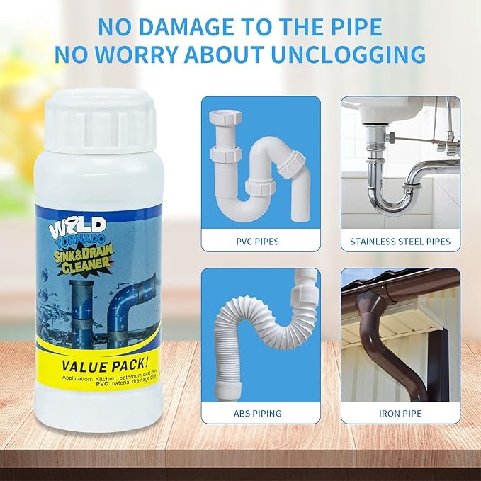 WOLD Tornado - Sink & Drain Cleaner