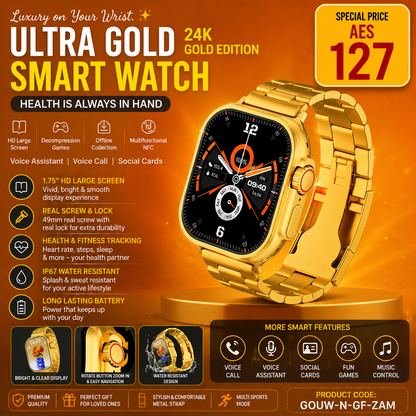 Gold Ultra Watch