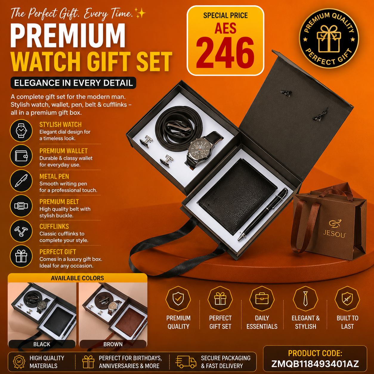 Men's Gift Watches Set