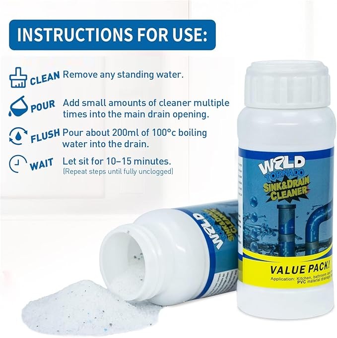 WOLD Tornado - Sink & Drain Cleaner